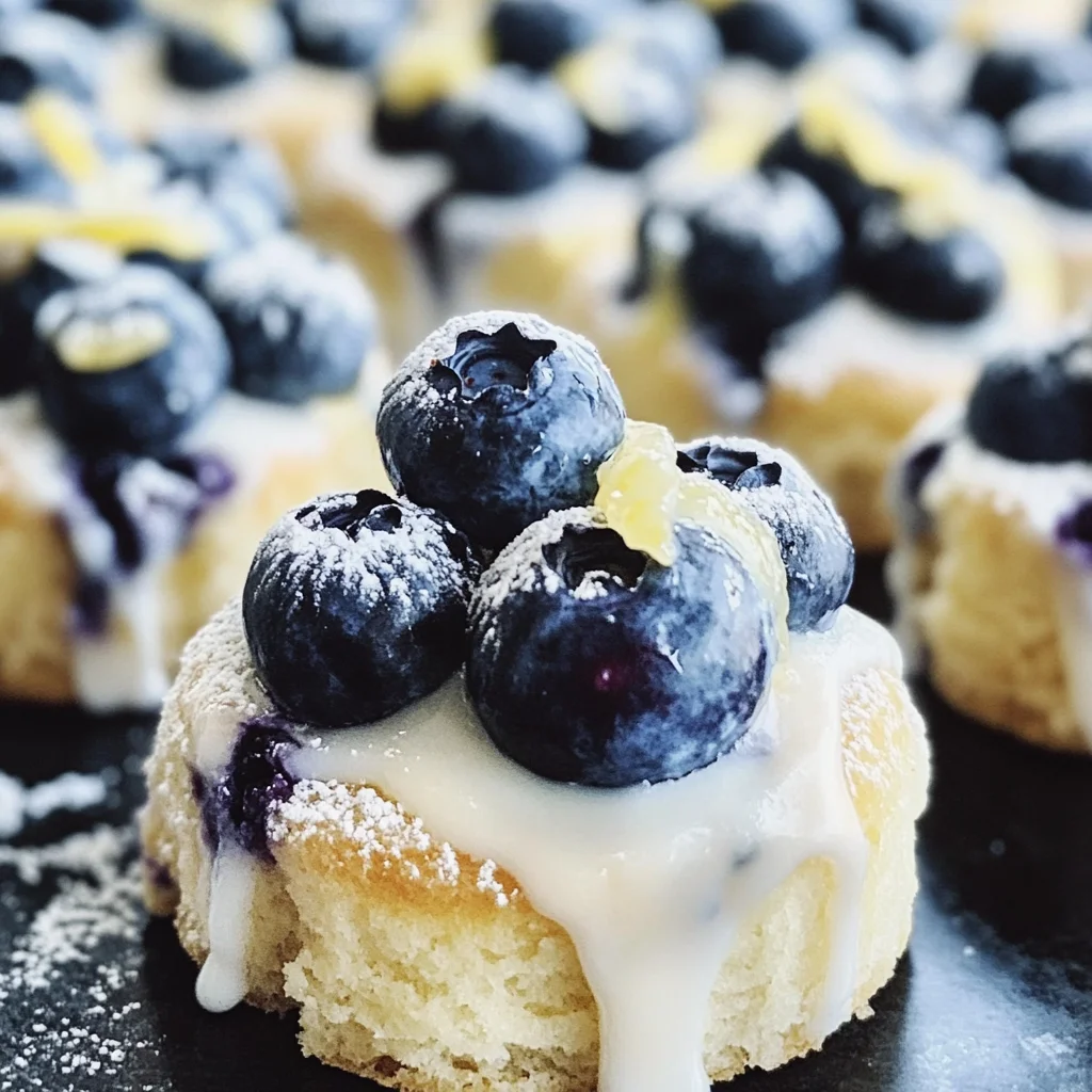 Blueberry Shortcakes