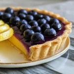 Blueberry–Lemon Curd Tart