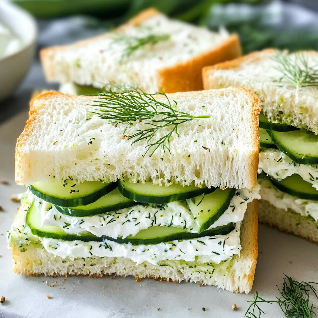 Cucumber Sandwiches
