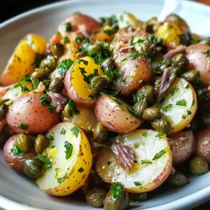 Delicious Anchovy Caper Potato Salad That Will Wow You