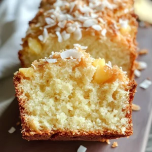 Easy Pineapple Coconut Quick Bread