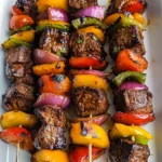 Fajita Steak Kabobs
