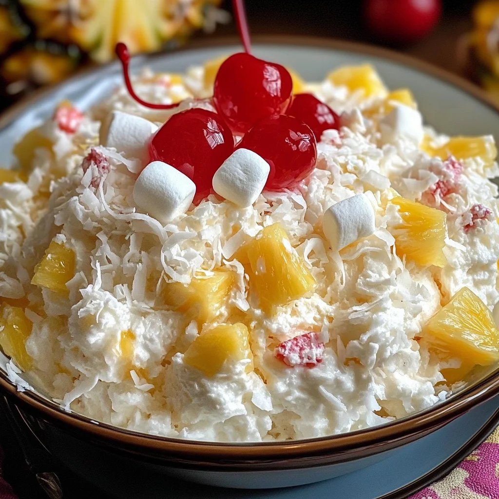 Hawaiian Pineapple Coconut Fluff
