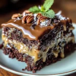 Irresistible German Chocolate Poke Cake Decadent Easy Recipe