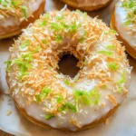 Key Lime Coconut Donuts