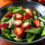 Light Strawberry-Spinach Salad: A Refreshing Summer Delight