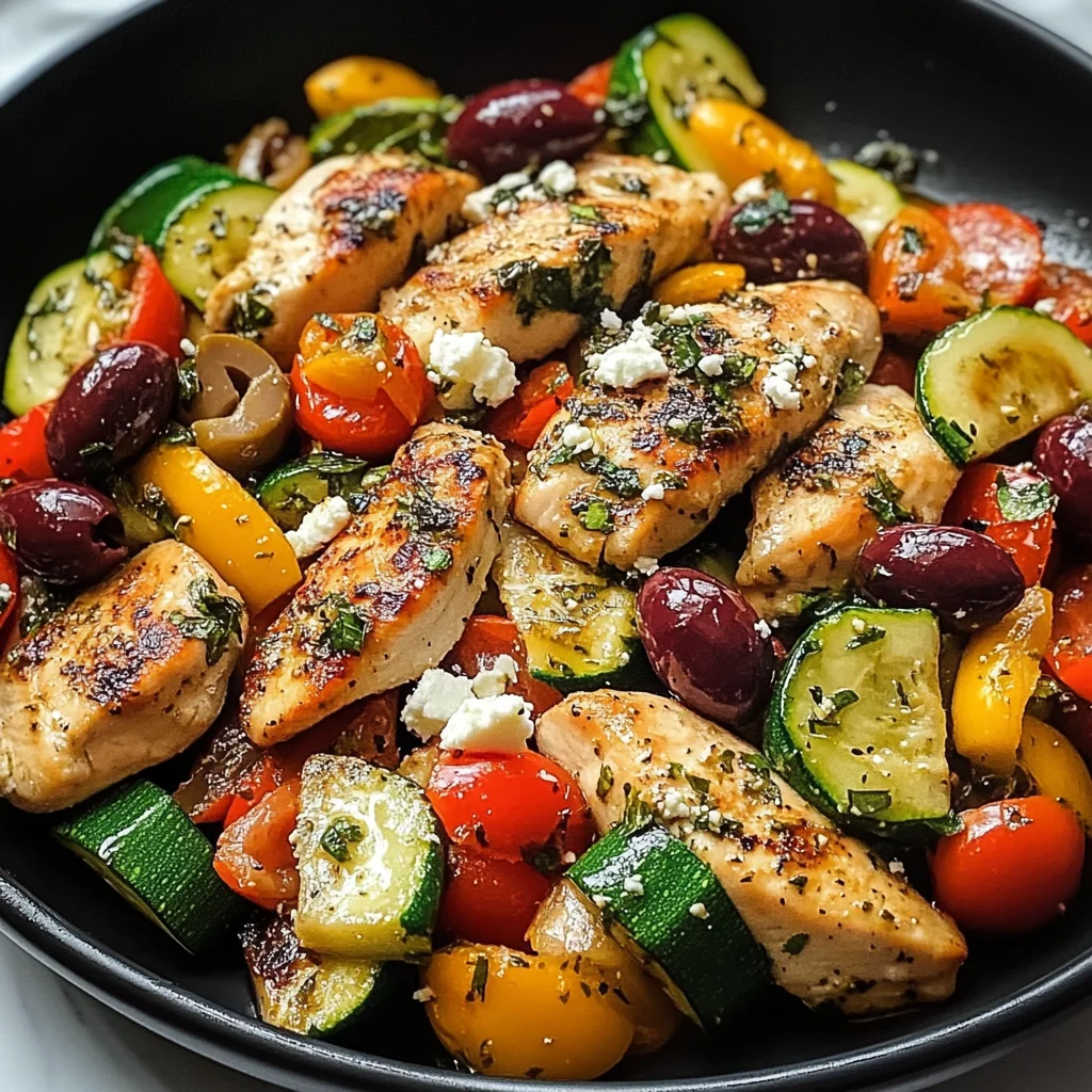 Mediterranean Chicken Stir Fry Recipe: Wholesome 30-Minute Delight