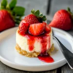 Mini Strawberry Cheesecakes