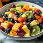 Refreshing Fruit Salad with Honey Lime Dressing