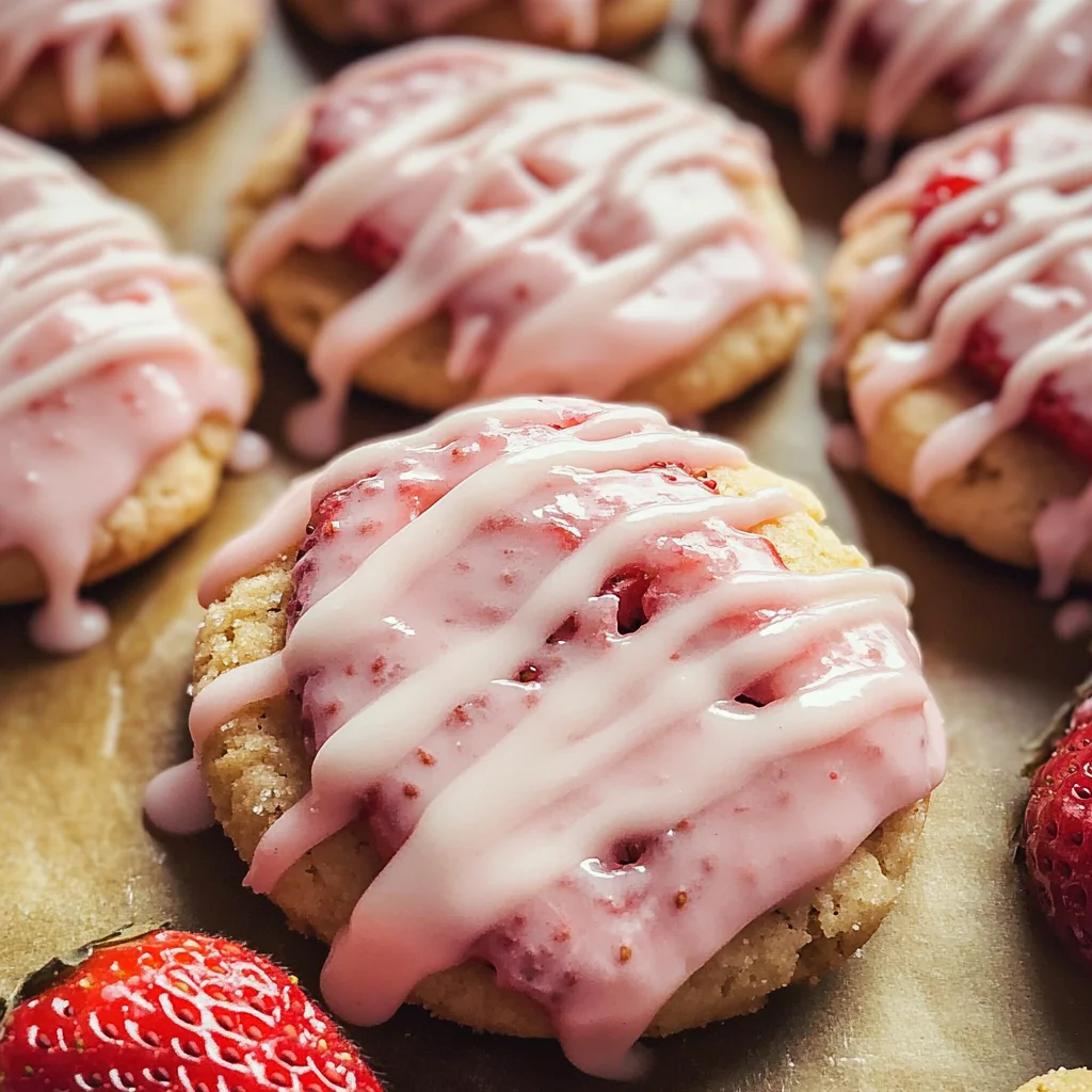 Strawberry Cookies