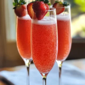 Strawberry Mimosas Recipe