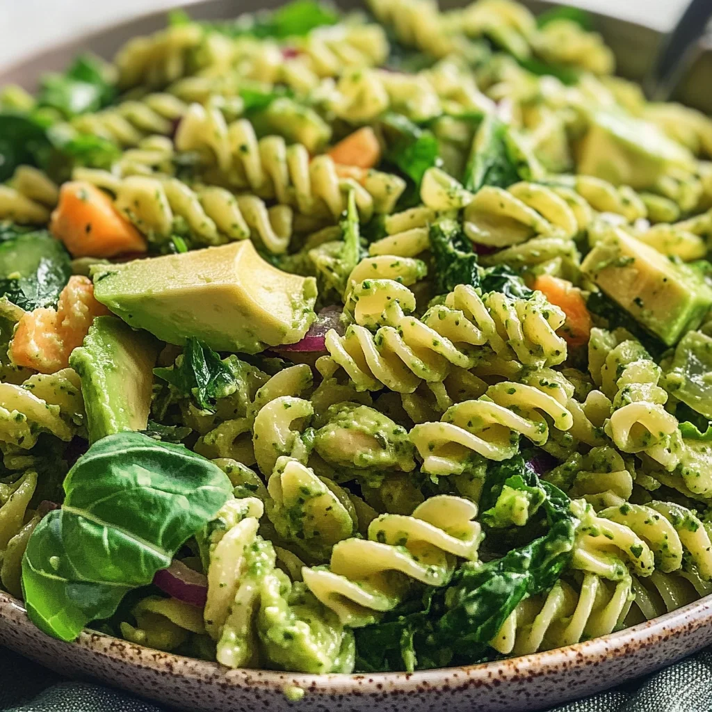 20 Minute Green Goddess Pasta Salad