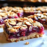 Almond Raspberry Bars