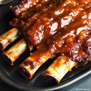 BBQ Baby Back Ribs with "Secret Sauce"