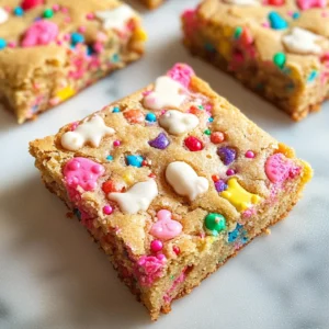 Circus Animal Blondies