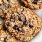 Coconut Oil Oatmeal Cookies