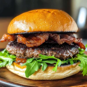 Coffee Rubbed Homemade Burgers