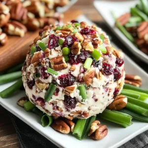Cranberry Pecan Cheese Ball
