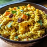 Creamy Curry Pasta Salad Recipe