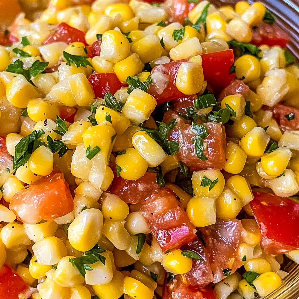 Fresh Corn Salad