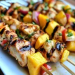 Fruity Chicken Kebabs