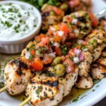 Greek Chicken Souvlaki