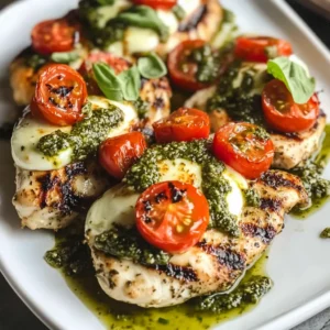 Grilled Chicken Margherita