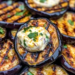 Grilled Eggplant with Lemon Aioli
