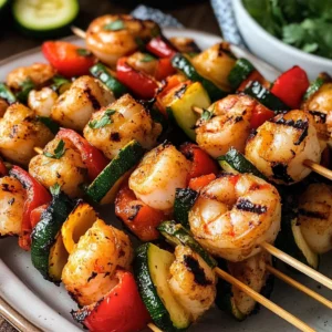 Grilled Shrimp Kabobs