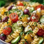 Irresistible Mediterranean Pasta Salad - moanaskitchen