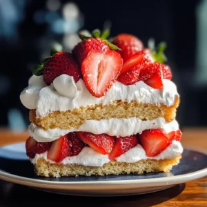 Keto Strawberry Shortcake