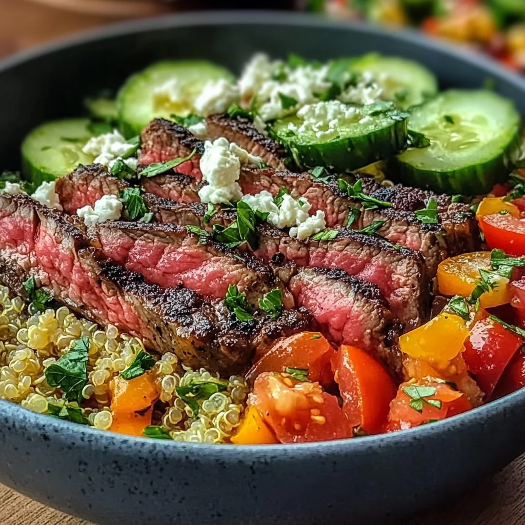 Mediterranean Steak Bowl