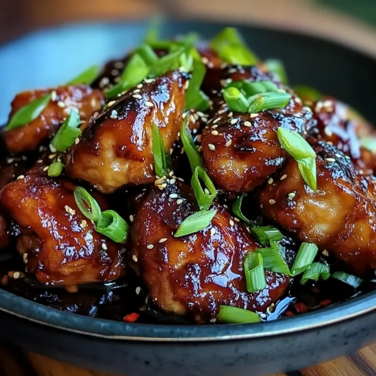 Mongolian Chicken Thighs