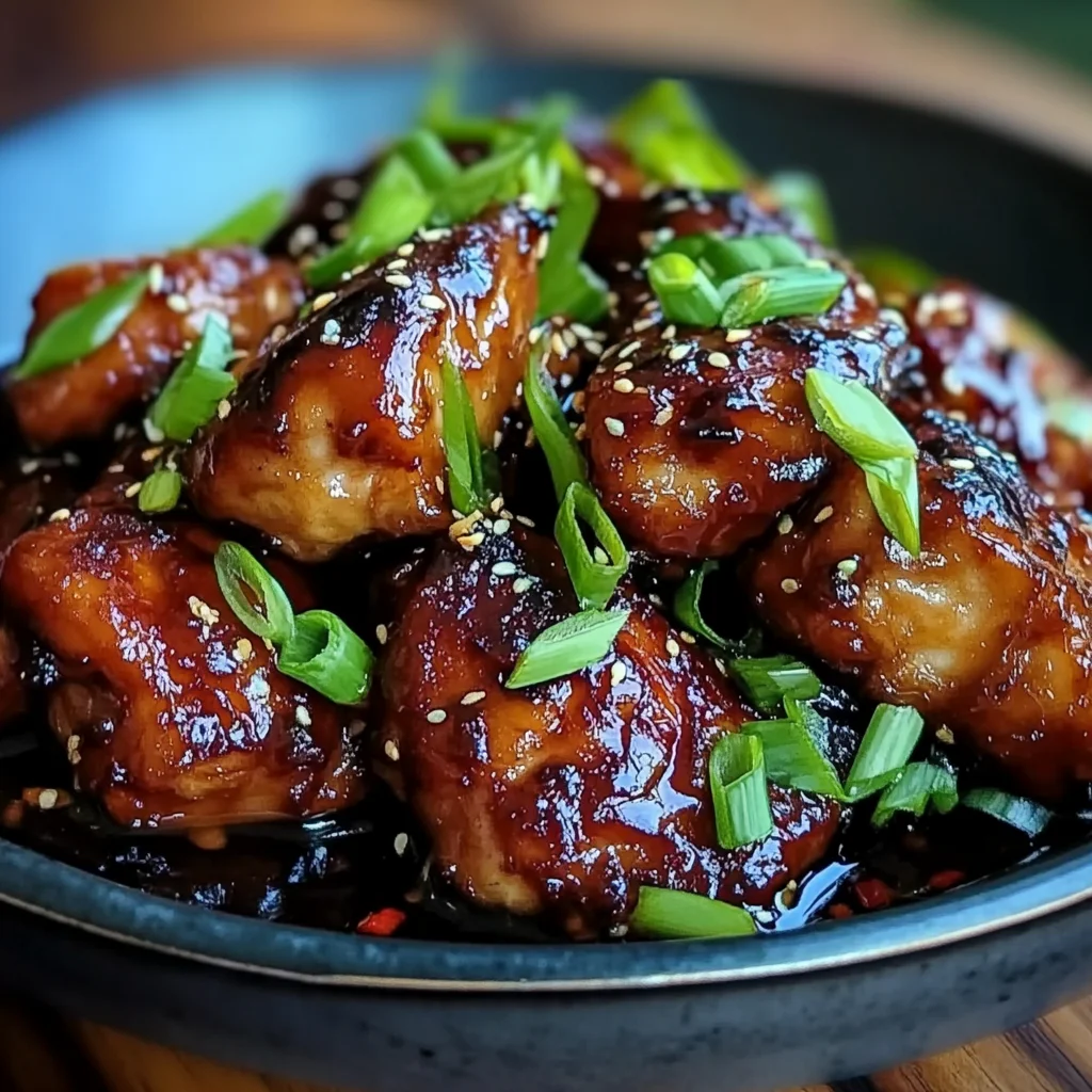 Mongolian Chicken Thighs