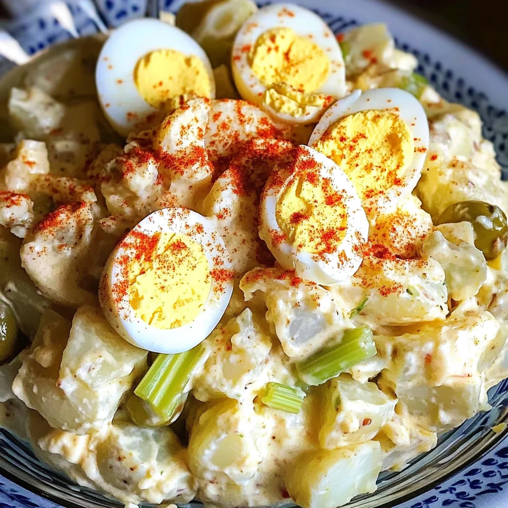 Old Fashioned Potato Salad With Olives