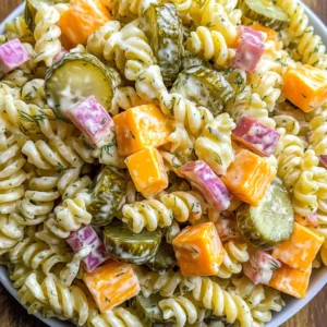 Pickle Pasta Salad