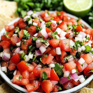 Pico de Gallo Recipe (Easy & Authentic)