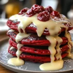 Red Velvet Pancakes