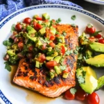 Salmon with Avocado Salsa