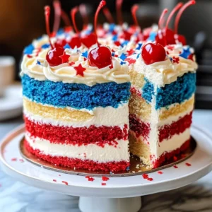 4th of July Cake