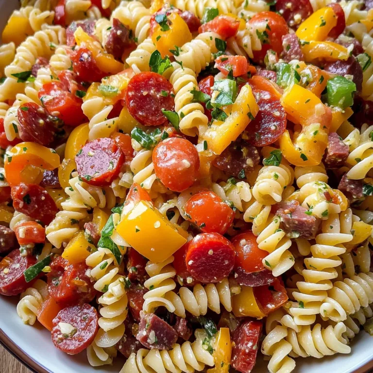 Cowboy Caviar Pasta Salad