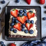 Easy 4th of July Brownies