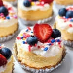 Mini Cheesecakes with Vanilla Wafers